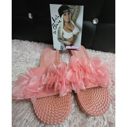 Rosa Sommerschlappen